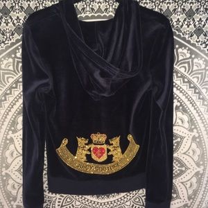 Juicy Couture Velour Tracksuit Jacket